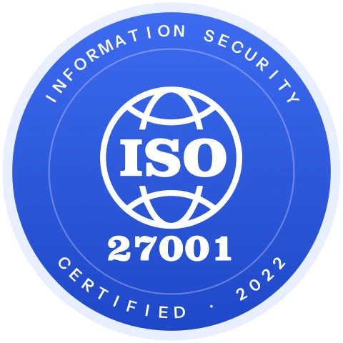 ISO 27001 certification seal